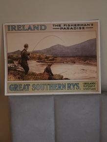 Great Southern Railways Poster. Large.73cm Wide X 57cm High. Beautiful Illustrated In Very Good Condition.