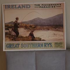 Great Southern Railways Poster. Large.73cm Wide X 57cm High. Beautiful Illustrated In Very Good Condition.