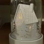 Christmas LED Glass Globe Cottage Image 2