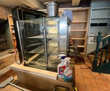 Large display fridge