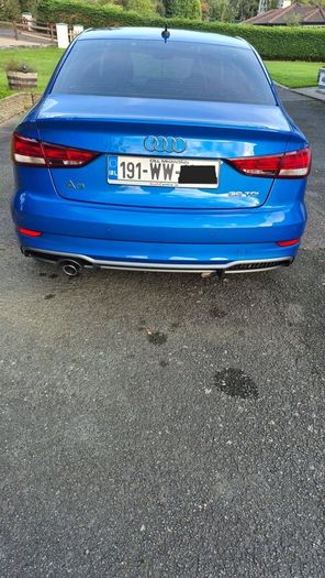 Audi A3 2019 Ara Blue S Line
