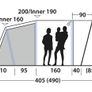 Outwell Sunhill 3 Air beam Tent New 2026 model. Image 10