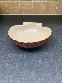 Pottery bowls small 6 retro