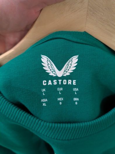 Castore Ireland 1994 heritage Sweat Shirt Top large mens