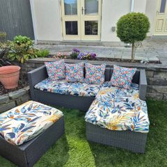 Rattan Corner Sofa