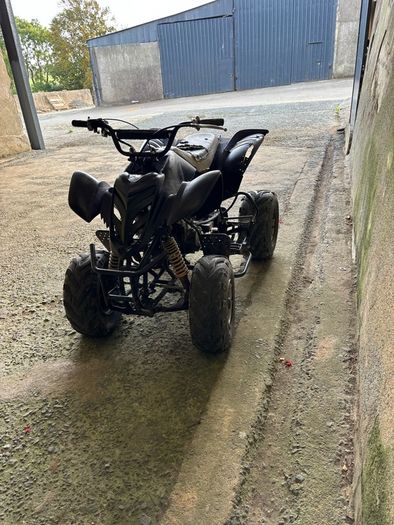 125 cc manual race quad