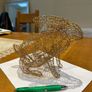 Easter golden bunny. Image 2