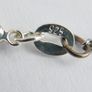 Vintage Hallmarked Extra Large Sterling Silver Decorative Oval Locket & Chain L-18" - 11,50g Image 10
