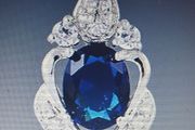 18KT White Gold Filled Pendant