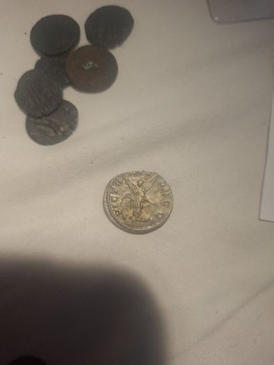 group lot of ancient silver coins