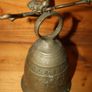 Vintage Brass Bell  Monastery Church Qui Me Tangit Image 6