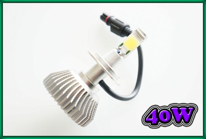 Led Headlight, Foglight Bulbs 40w 6000k Very Bright - H1, H4, H7, H8, H11, 9005, 9006
