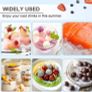 Sphere Ice Cube Tray with Lid and Bin Ice Ball Molds for Freezer 99pcs Ice Making Mold with Ice Container and Tong Image 6