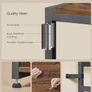 Industrial Coat Rack with Shoe Bench Hall Tree Image 4