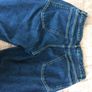 Massimo Dutti Ladies dark blue denim Straight wide Leg Jeans Eu 40 Uk 12 includes postage Image 5