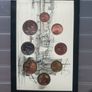 2004 Ireland Official Annual Euro Set 'Reginald's Tower Waterford' with UNC 8 Euro Coins from Central Bank of Ireland. Image 3