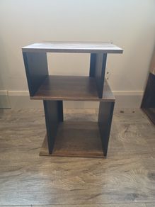 Bedside Locker Unit - Dark Wood
