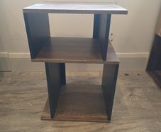 Bedside Locker Unit - Dark Wood