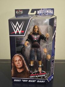 WWE Elite WrestleMania Bret Hit Man  Hart Figure  New Sealed