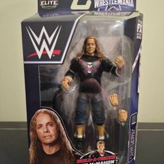 WWE Elite WrestleMania Bret Hit Man  Hart Figure  New Sealed