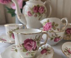 Vintage Demitasse Coffee Set