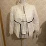 Jacket  and top  cream & black Image 2