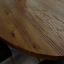 Scandinavian Oval Oak Dining Table 200cm Brand New Image 5