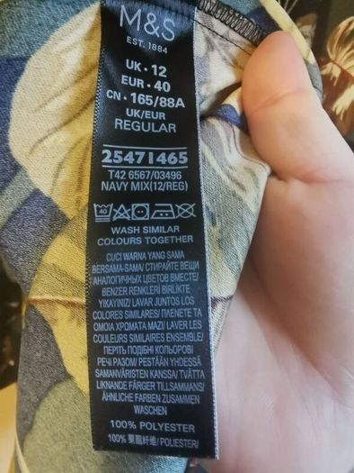 M&S floral dress UK 12