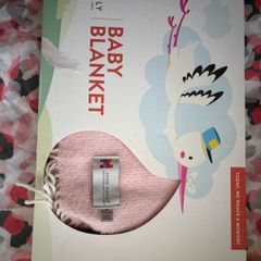 New John Hanly baby blanket cashmere