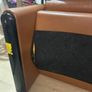 Cassina Brown leather Foot stool Image 3