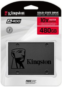 Brand New & Sealed || Kingston A400 SSD Internal Solid State Drive 2.5'' SATA Rev 3.0, 480GB - SA400S37/480G