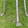 Antique Heavy Brass Plant Stand Image 9