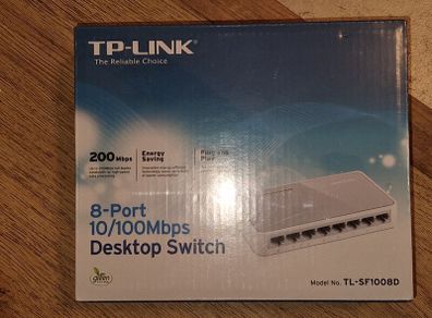 TP-LINK 8-Port 10/100Mbps Desktop Switch
