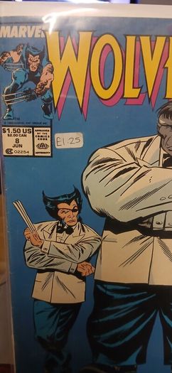 Wolverine #8 1989 Iconic Patch & Mr. Fixit Cover