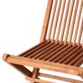 Garden Chair - Natural Teak FREE DELIVERY Image 3