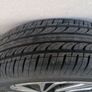 Set of 13 Inch Steel Wheels with Sporty Wheel Covers and Very Good Tyres Image 5