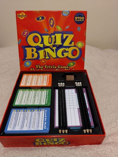 Quiz Bingo, Trivia quiz and Bingo Rolled Into One Game