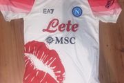 Napoli 2023 Valentines Day Jersey, Size: Mens Small