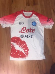 Napoli 2023 Valentines Day Jersey, Size: Mens Small