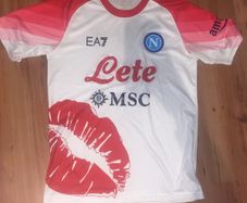 Napoli 2023 Valentines Day Jersey, Size: Mens Small