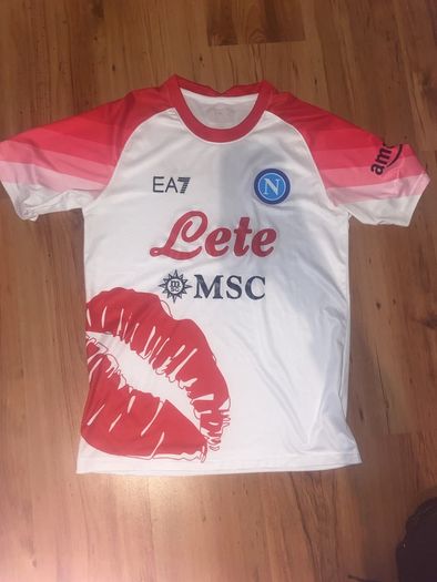 Napoli 2023 Valentines Day Jersey, Size: Mens Small