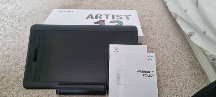 TaXP-PEN Artist 12 Graphic Tablet with 11.6 Inch Screen with Passive Stylus 8192 Levels with 6 Shortcuts and 1 Touch Bar Compatible with Windows and Mac