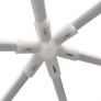 Hexagonal Garden Gazebo - Patio Party Outdoor Canopy Tent Sun Shelter with Mosquito Netting and Zipped Door, Brown Image 4