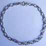 Vintage Sterling Silver 925 Chain Bracelet 7,4" - 2,9g Image 7