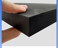 Black EVA Foam Sheet 100x50cm 15mm Thick DIY Crafts Padding