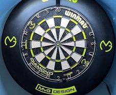 dartboard light and surround