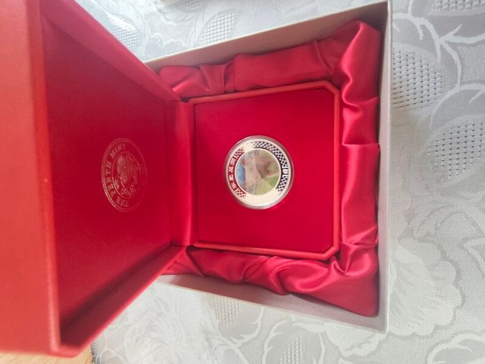 2007 Perth mint Year of the Pig 1oz silver coin 999 box+coa