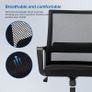 Adjustable Office Chair Ergonomic Mesh Swivel Chair Desk Chair Computer Chair Lumbar Support Height Adjustable for home Work and Student Study (FREE POSTAGE) Image 9