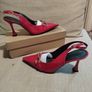 Sexy hot shiny red heels for crossdresser Image 4