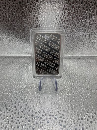 1oz Fine 999 Silver Bullion Johnson Matthey Bar.